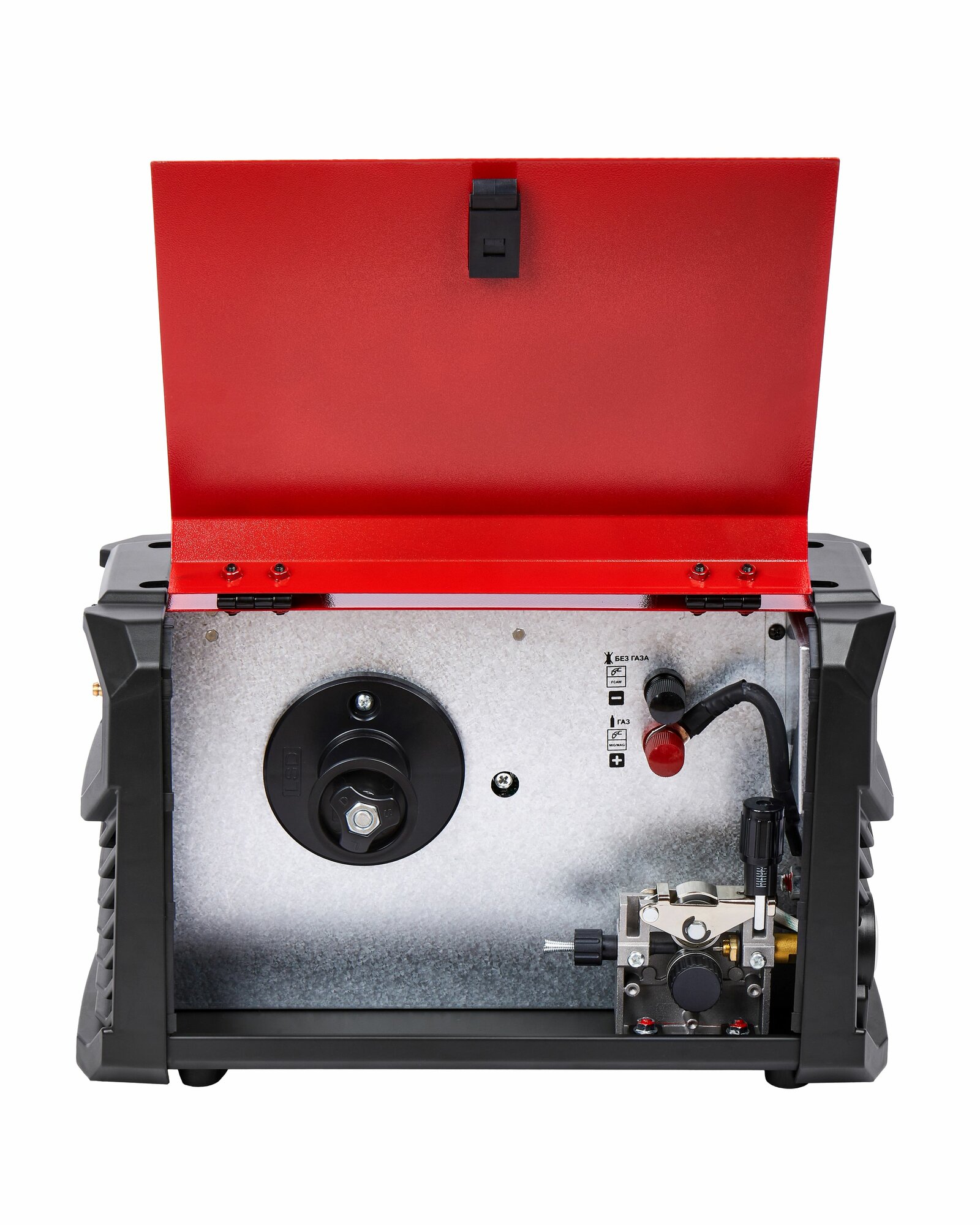 Аппарат сварочный инвертор MIG/MAG ELITECH АИС 120 СИН ЖК, ПВ 60% — фото 1