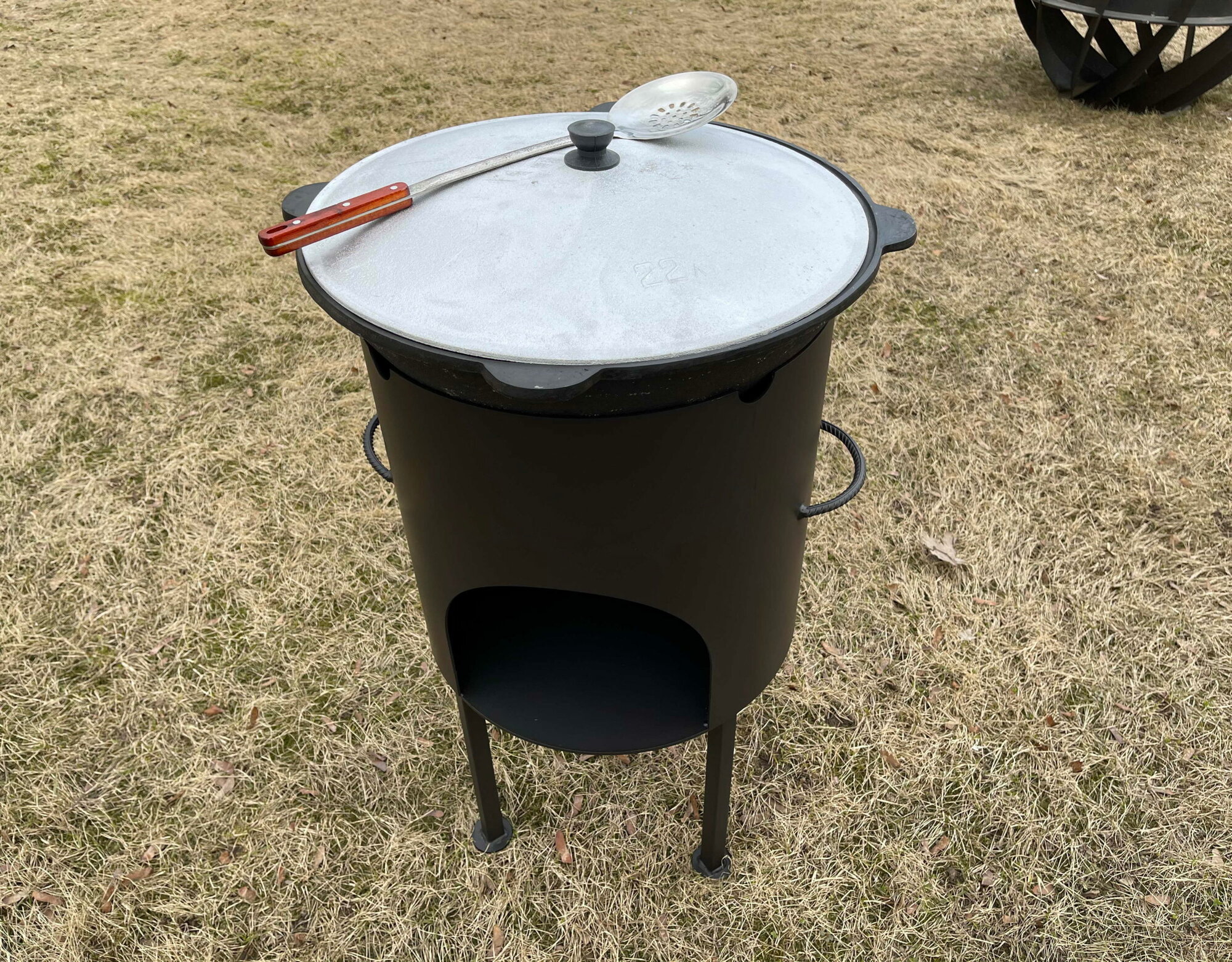 Печь очаг под казан — фото 1