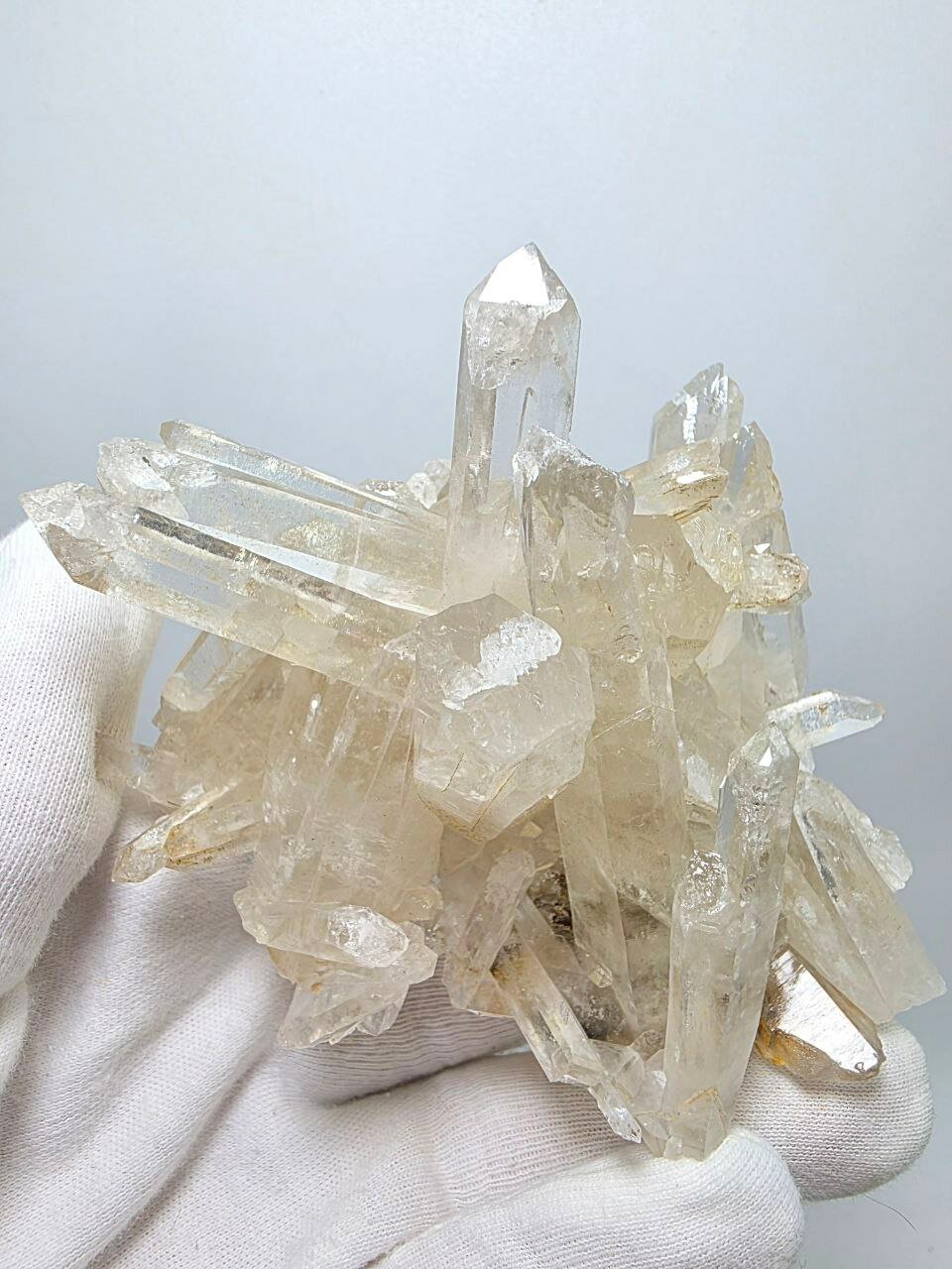 Горный хрусталь (Щётка) 102 мм, 217 г. — фото 1