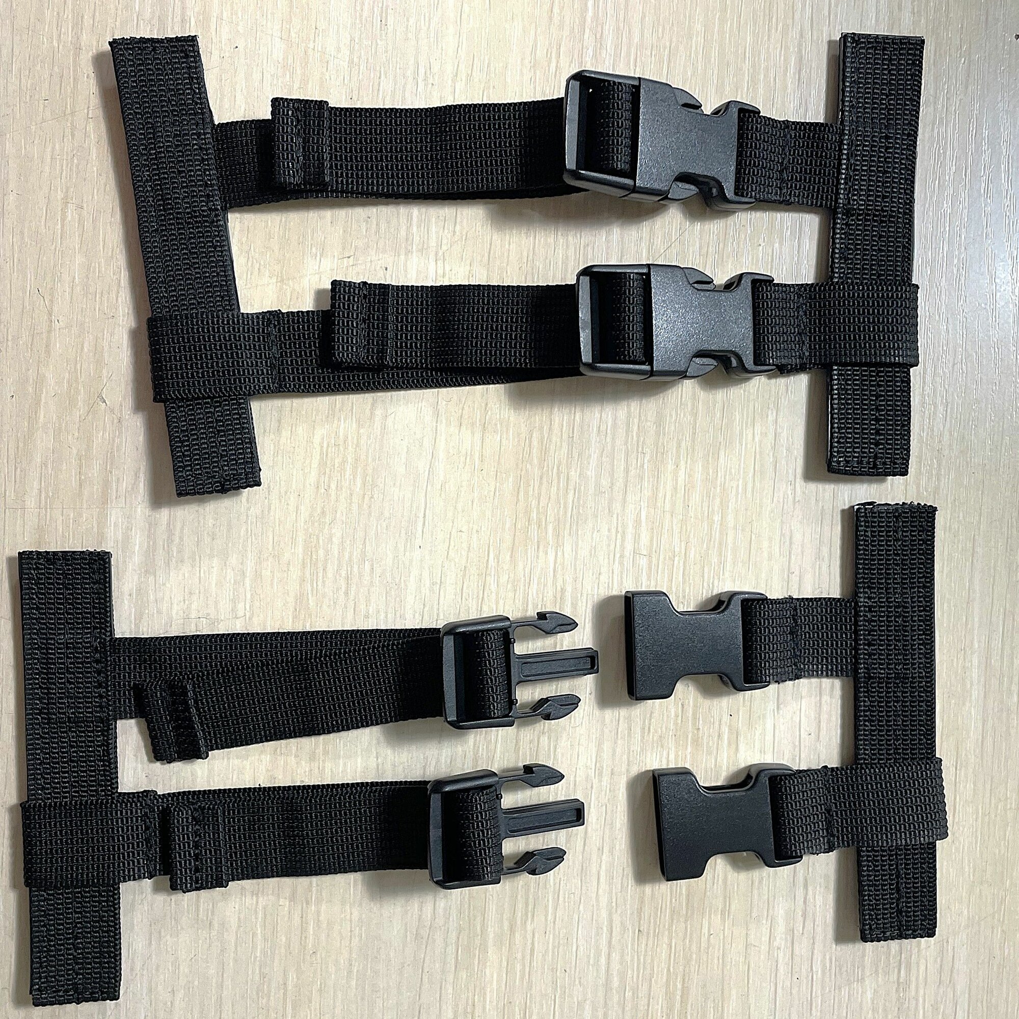 Боковой крепеж универсальный 2 шт. черный (Воентурснар) — фото 1