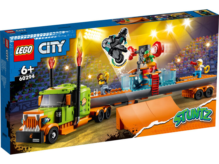 Конструктор LEGO City Stuntz 60294 Грузовик для шоу каскадёров