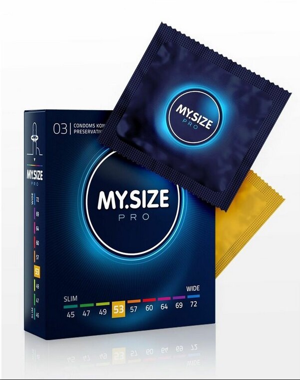 Презервативы My.Size Pro 53, 3 шт.