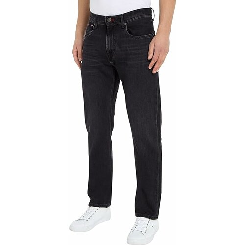 Джинсы TOMMY HILFIGER, размер 32/32, черный джинсы мом tommy hilfiger размер 32 32 черный