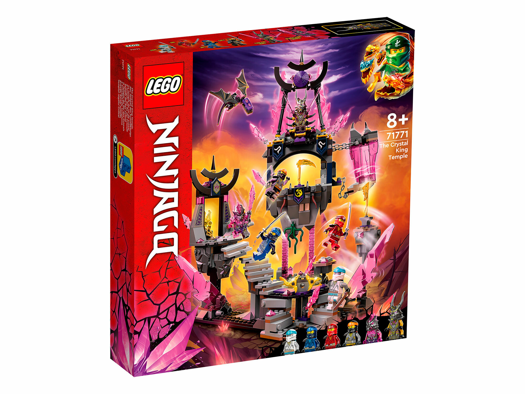 Конструктор LEGO Ninjago 71771 Храм Кристального Короля, 703 дет.