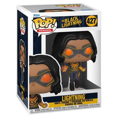 подвижная фигурка funko pop heroes black lightning black lightning Фигурка Funko POP! Heroes DC Black Lightning Lightning 57590