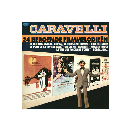 Старый винил, CBS, CARAVELLI - 24 Beroemde Filmmelodieën (2LP , Used)