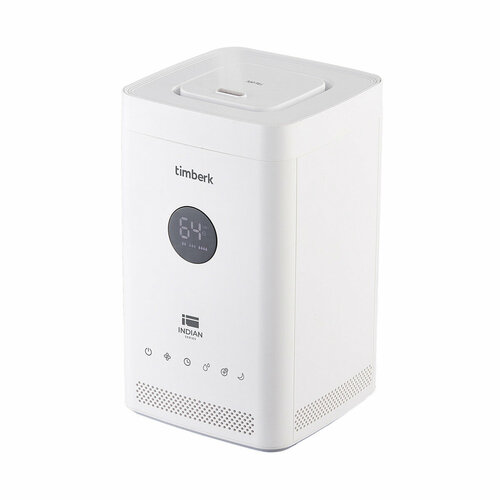Увлажнитель воздуха Timberk T-HU35-A15E-W ультразвуковой 35 л распыление до 300 млчас 670300₽