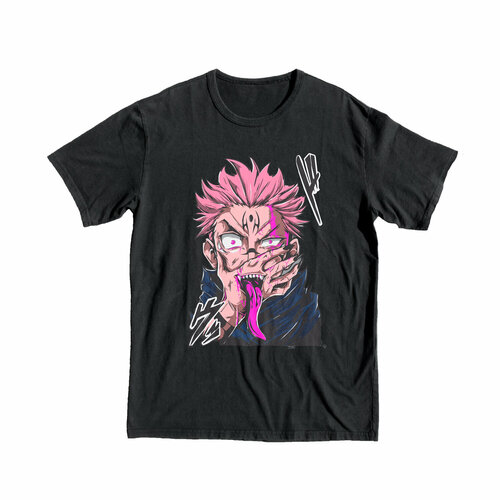 фото Футболка, размер xl, черный animedrop