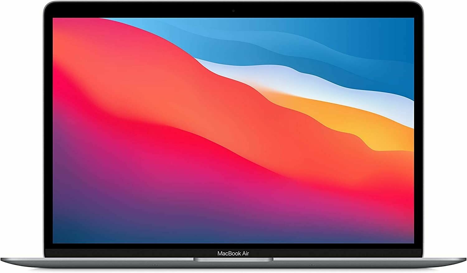 Ноутбук Apple MacBook Air 13.3" M1 (3.2 ГГц) 2020 Space Gray (Серый космос) Английская клавиатура RAM 8 ГБ, SSD 256 ГБ, Retina 2560х1600