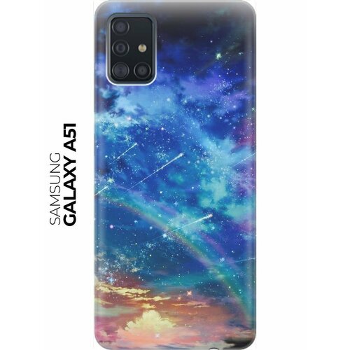 RE: PA Накладка Transparent для Samsung Galaxy A51 с принтом Звездопад re pa накладка transparent для samsung galaxy s10e с принтом звездопад