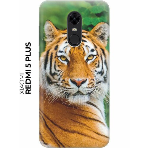 RE: PA Накладка Transparent для Xiaomi Redmi 5 Plus с принтом Портрет тигра re pa накладка transparent для huawei p10 plus с принтом портрет тигра