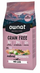 Фото Mini Grain Free Сухой корм беззерновой для собак мелких пород, с ягненком, 3 кг