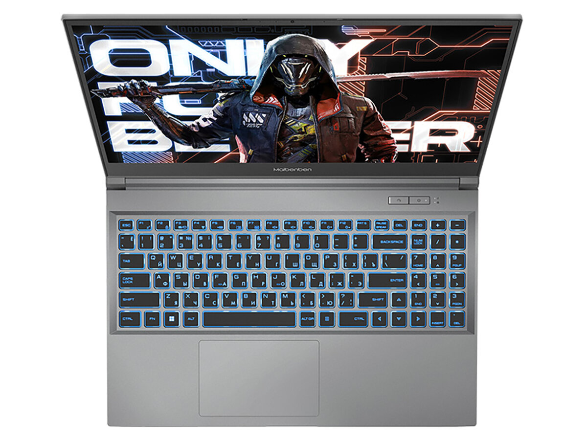 Ноутбук MAIBENBEN X527 X527FSFNLGRE0 (15.6", Core i7 12650H, 16Gb/ SSD 512Gb, GeForce® RTX 4060 для ноутбуков) Серый - фото №5