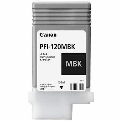 Картридж Canon PFI-120MBK, 130ml, матовый черный 2884C001