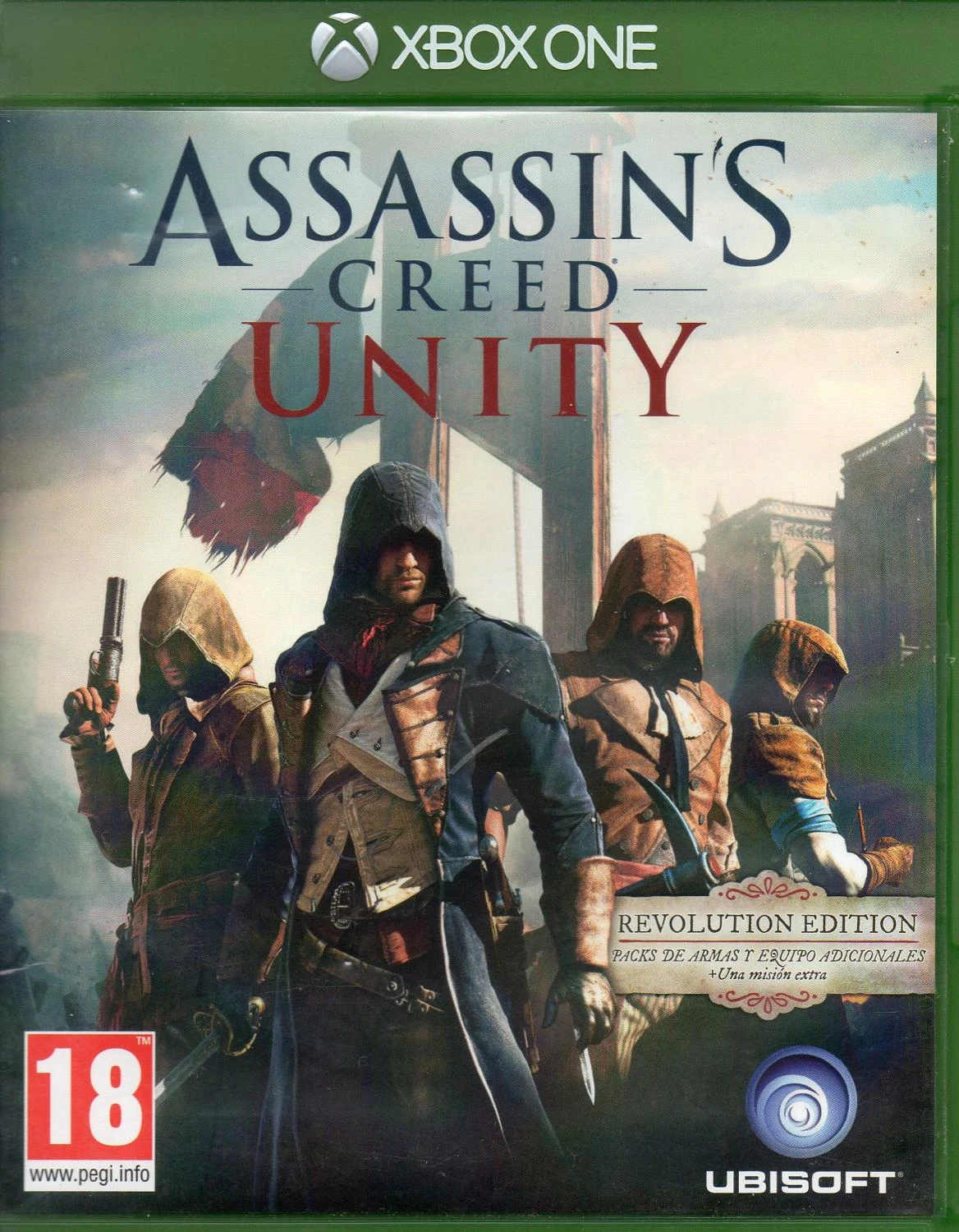 Игра Assassins Creed UNITY, цифровой ключ для Xbox One/Series X|S, русская озвучка, Аргентина