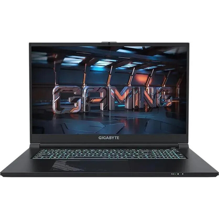 Ноутбук GIGABYTE G7 MF, 17.3" (1920x1080) IPS 144Гц/Intel Core i5-12500H/16ГБ DDR4/512ГБ SSD/GeForce RTX 4050 6ГБ/Windows 11 Home, черный (MF-E2KZ213SH)