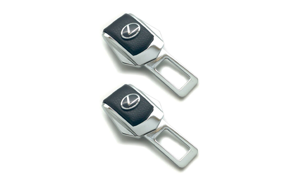 Комплект: заглушка ремня безопасности Lexus premium 2 шт.