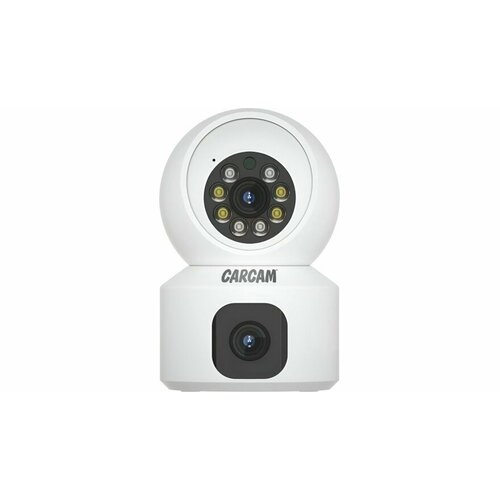 Двойная Wi-Fi камера CARCAM 4MP PTZ Dual View Camera V380BQ2-WiFi wi fi камера carcam 2mp solar outdoor ptz camera v380p5pro wifi