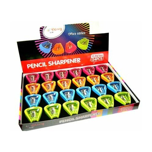 Yalong Точилка Yalong BК-121/ВК-723 треугольная с нак цв. асс.