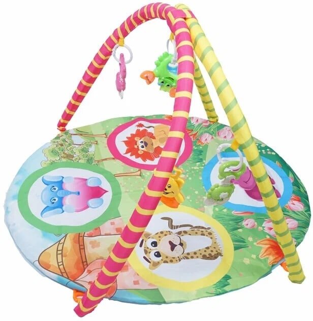 фото Развивающий коврик Huggeland "Веселые животные"