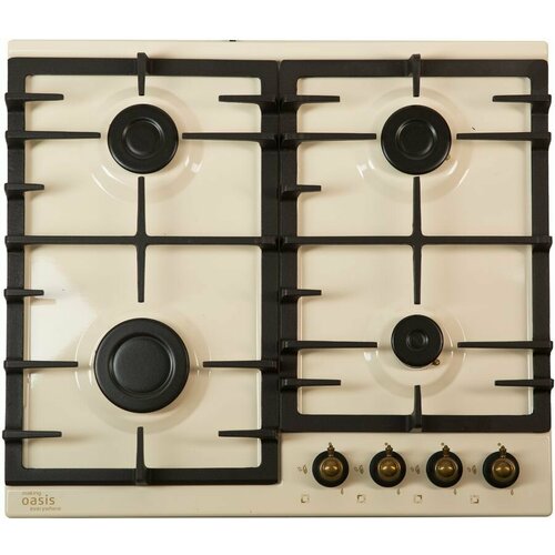 Газовая варочная панель OASIS P-MRRP бежевый 1048600₽