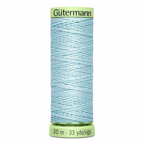 фото Нить top stitch 30/30 м для декоративной отстрочки, 100% полиэстер, gutermann 744506 (194 пастельно-голубой), 5 шт