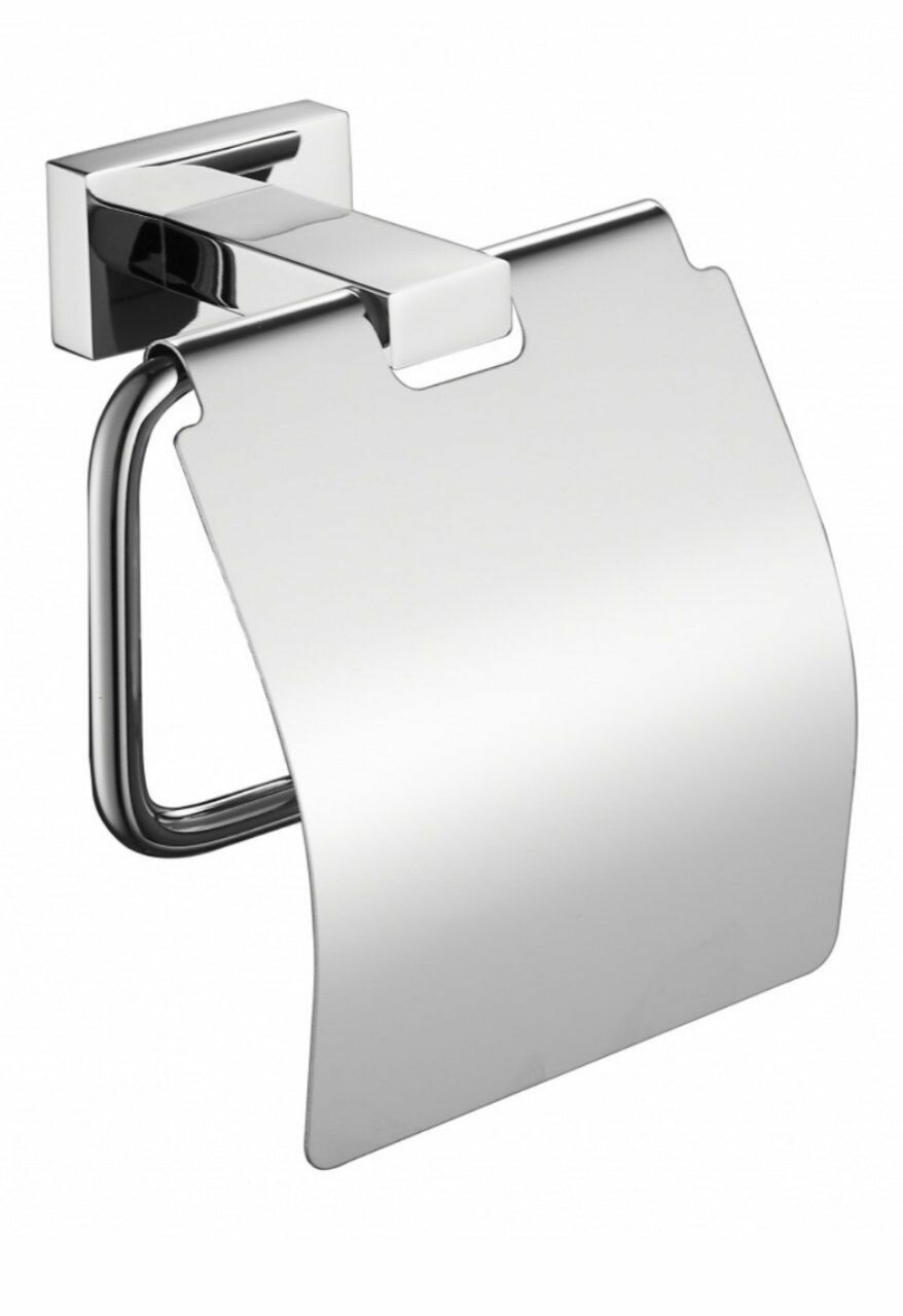 фото Держатель для т/бумаги с крышкой ViEiR V 5009-G графит