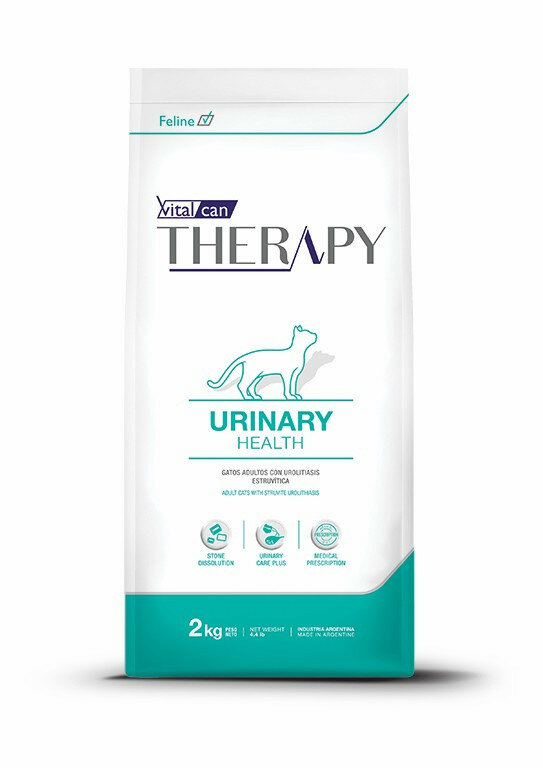 фото Vitalcan Therapy Feline Urinary Care сухой корм для взрослых кошек, при МКБ, с курицей - 2 кг