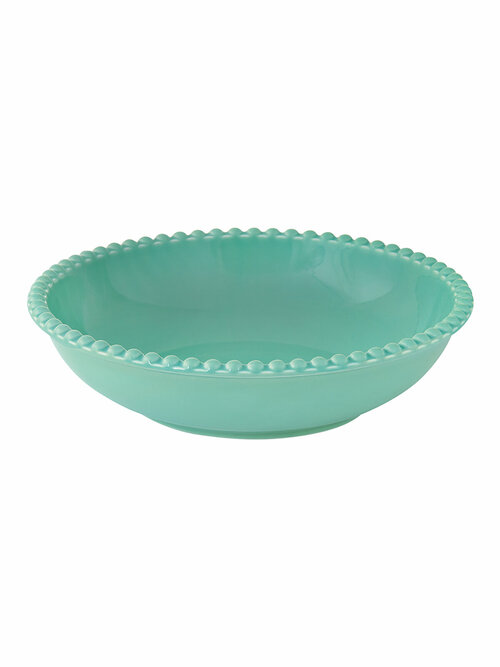 Тарелка cуповая морская волна Tiffany фарфоровая 20 см
