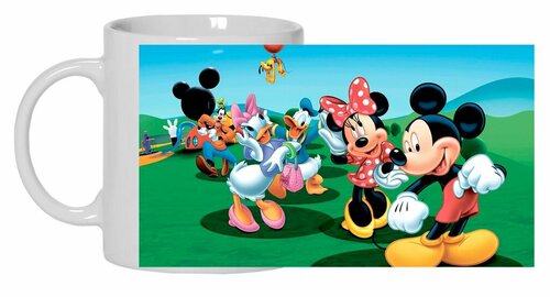 Кружка Mickey Mouse, Микки Маус №18, Кружка хамелеон