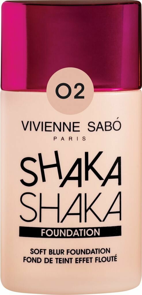 Крем тональный VIVIENNE SABO Shaka Shaka Fond de teint effet floute 02, 2г