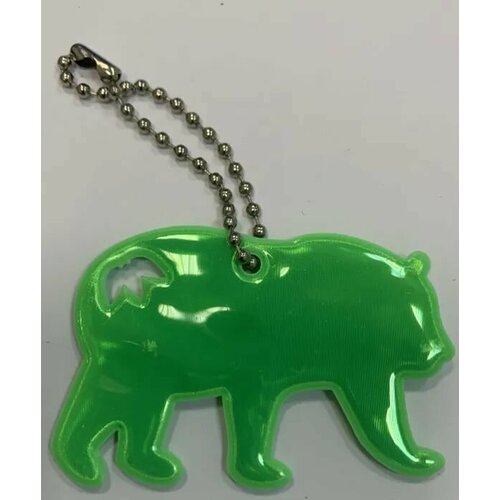 Светоотражатель , 1 шт., зеленый