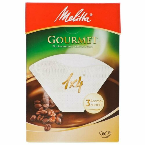 Аксесс. Кофеварка Melitta Фильтр бумажный N4 Gourmet