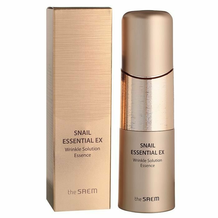 The Saem Антивозрастная эссенция с муцином улитки 50 мл Snail Essential EX Wrinkle Solution Essence