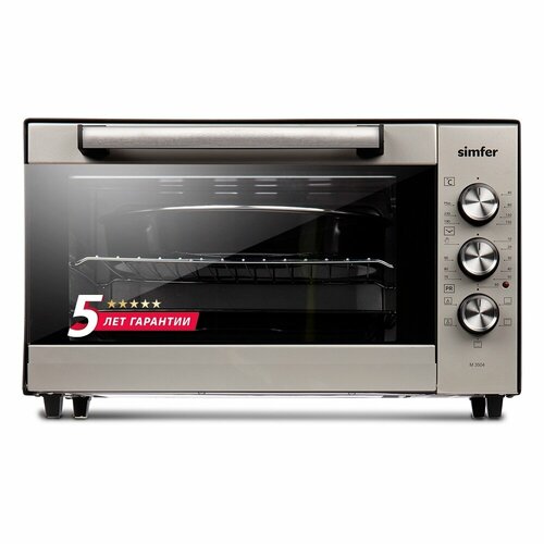 Мини-печь Simfer M3504, черный/серебристый
