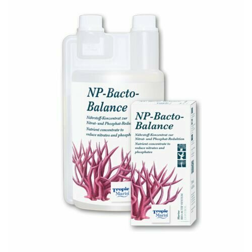 Tropic Marin Добавка Tropic Marin NP-Bacto-Balance концентрат, 1 л магний tropic marin bio magnesium 1 5 кг