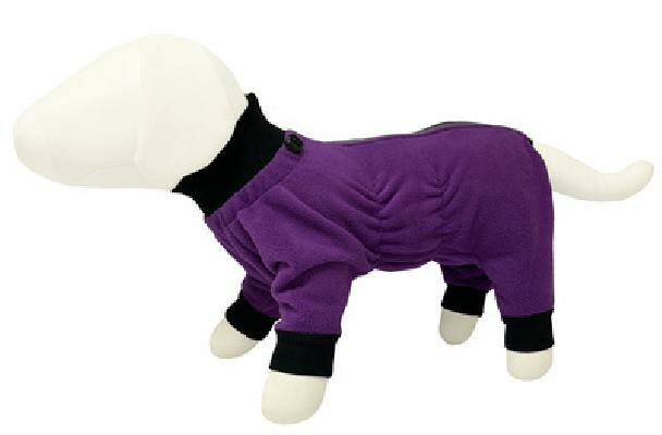 OSSO Комбинезон для собак из флиса на молнии р.35 (сука) фиолетовый Кфц-1011 0,25 кг 58263 (1 шт)