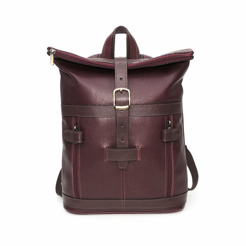 фото Рюкзак kalinovskaya, фактура зернистая, бордовый