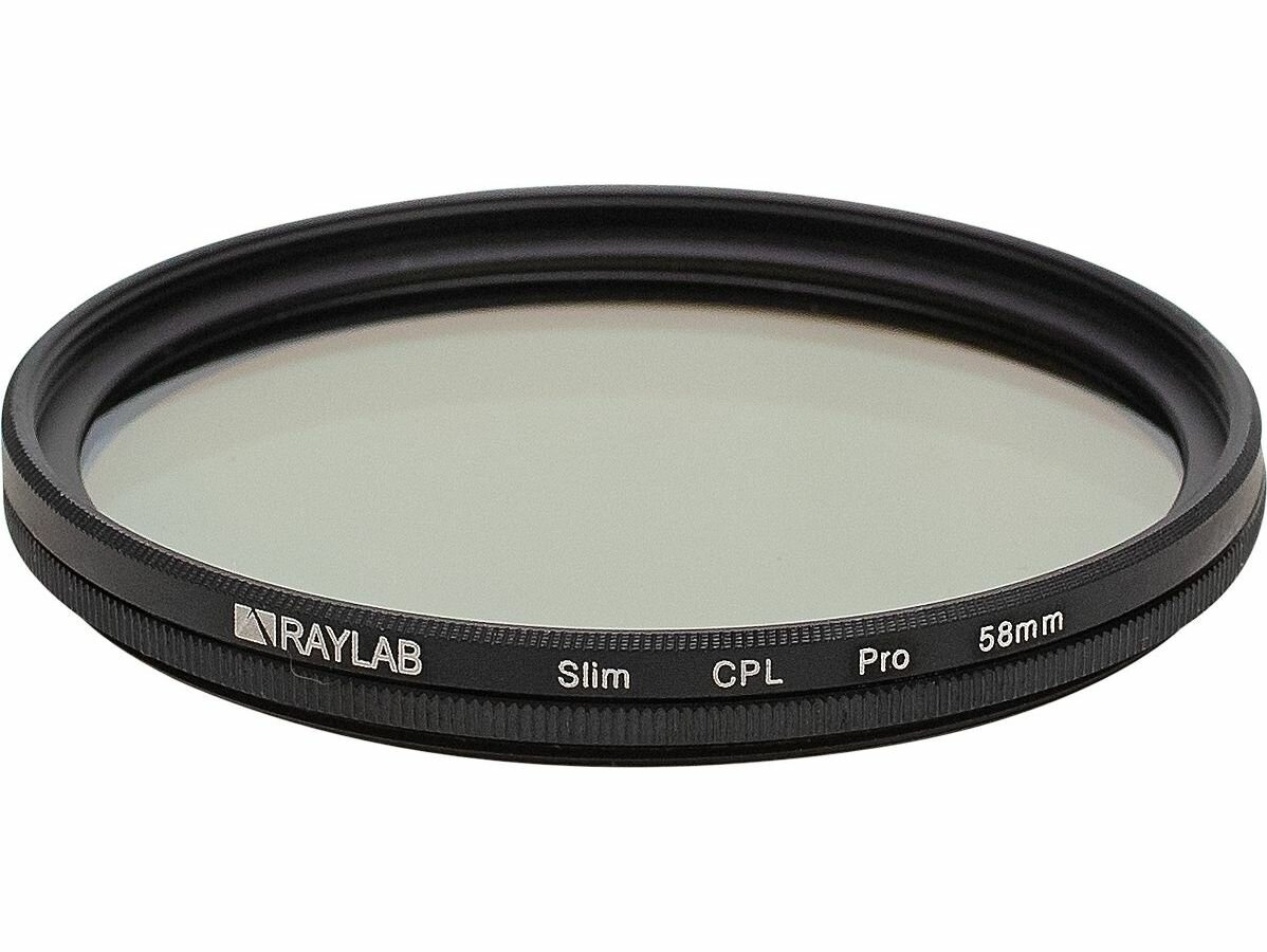 Фильтр поляризационный RayLab CPL Slim Pro 58mm - фото №10