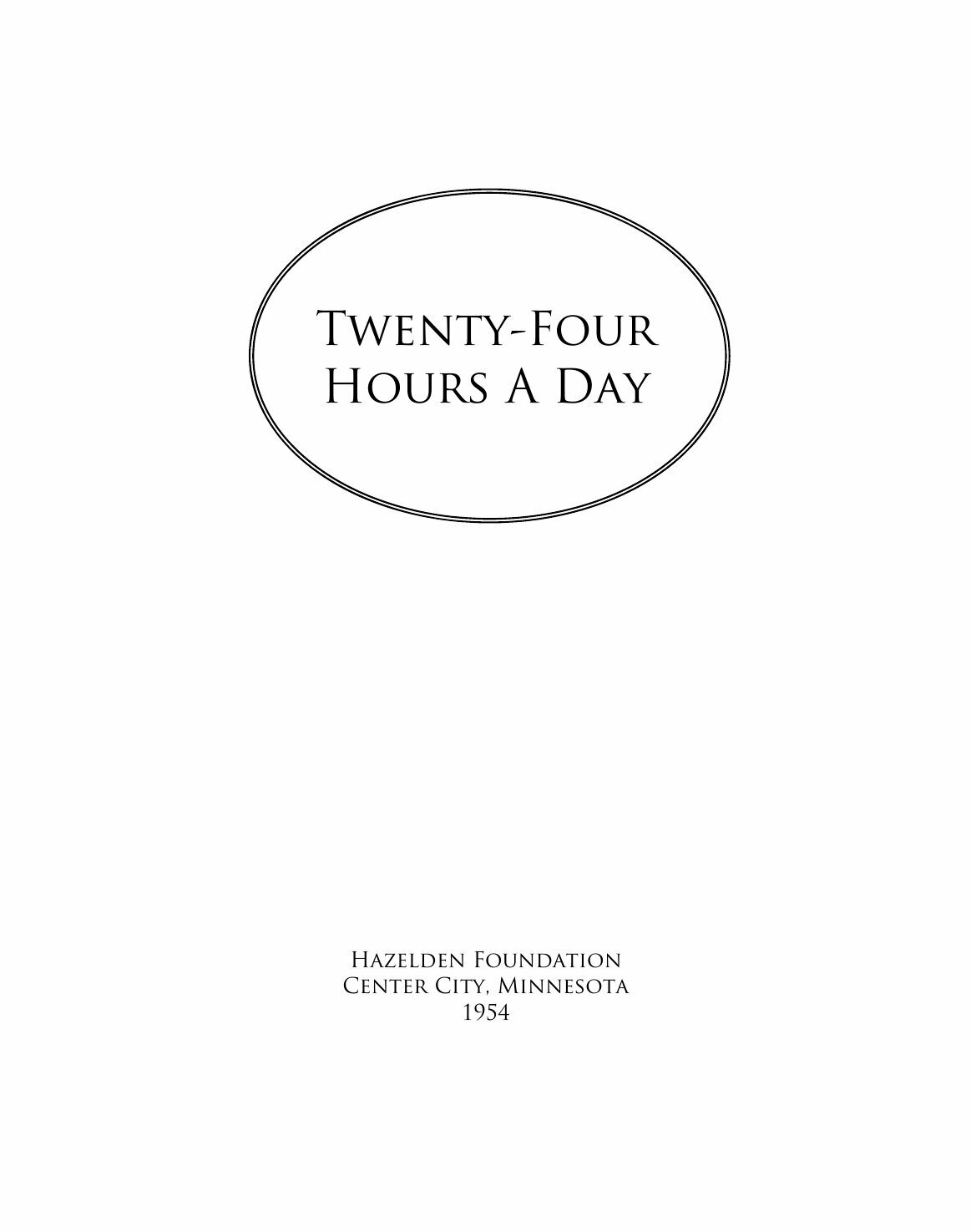 Twenty-Four Hours A Day (M. l'abbe Trochon) - фото №5