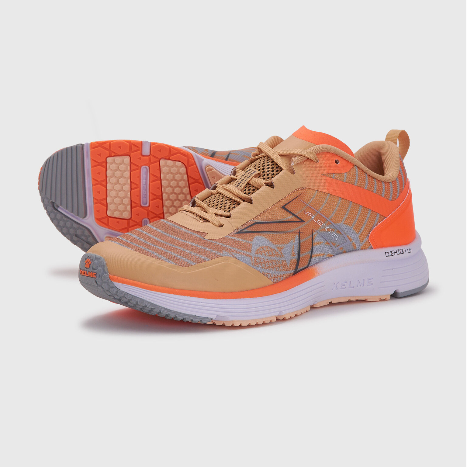 фото Кроссовки Kelme Valencia 46952-994, р-р 42RUS (9.5 US), Бежевый