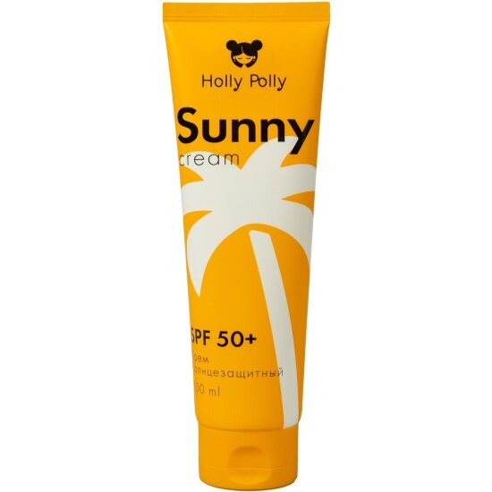 Солнцезащитный крем для лица и тела Holly Polly Sunny SPF 50+, 200 мл