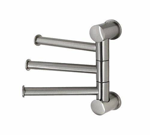 Держатель для полотенец в ванную никель K-1053NICKEL WasserKRAFT