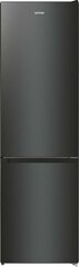 Холодильник двухкамерный Gorenje NRK6202EBXL4, 353 л, NoFrost Plus, черный