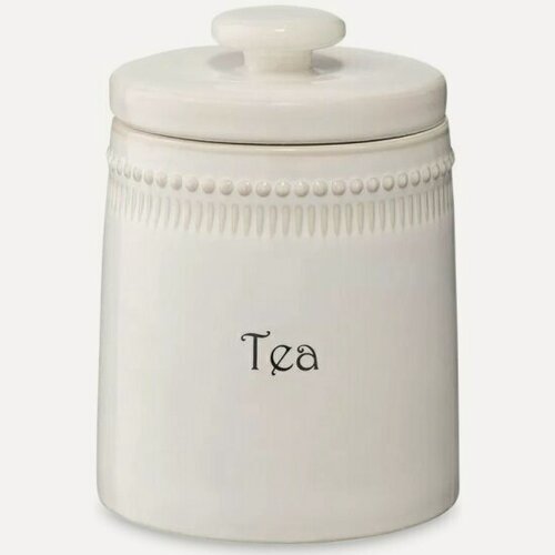 Изображение товара Банка для чая Tkano Kitchen Spirit белый, 820 мл (TK22-TW_JAR0003)