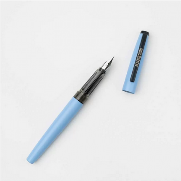 Ручка перьевая Малевичъ с конвертером, перо EF 0,4 мм, цвет: голубой