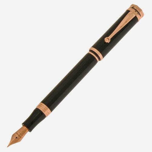 Перьевая ручка Montegrappa Ducale Black Gold F. Артикул DUCF-G