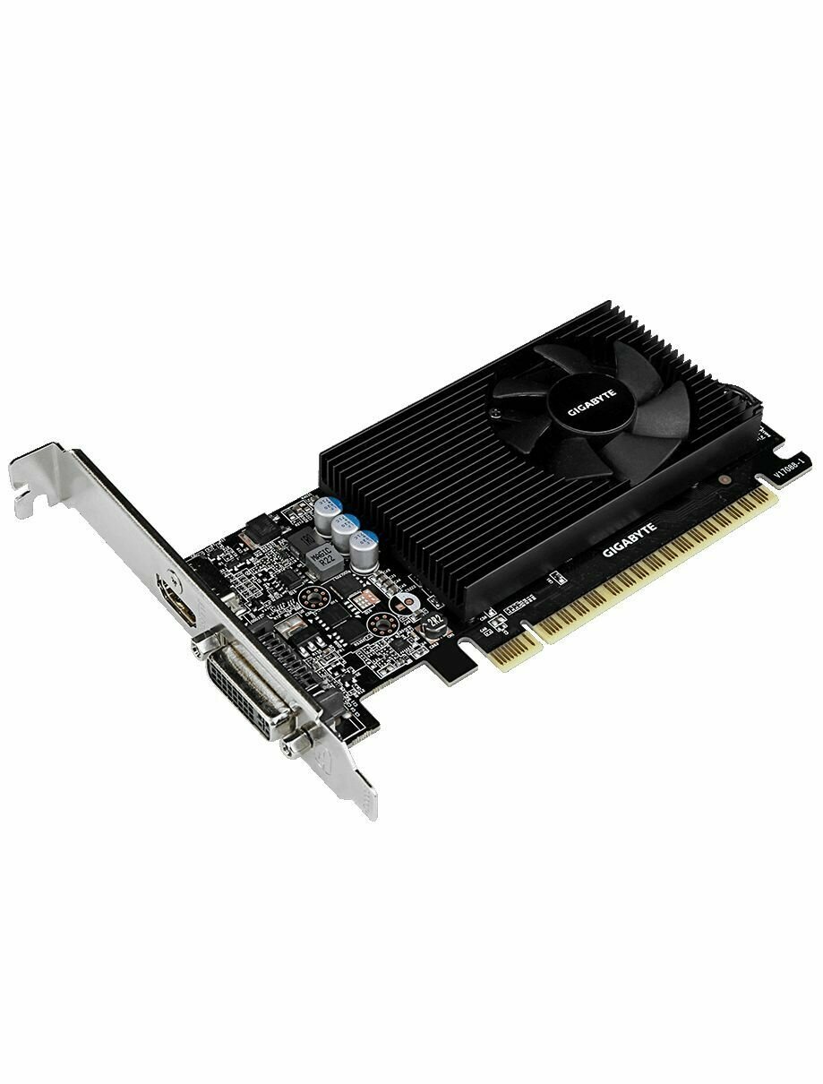 Видеокарта GIGABYTE GeForce GT 730 LP 2GB (GV-N730D5-2GL)