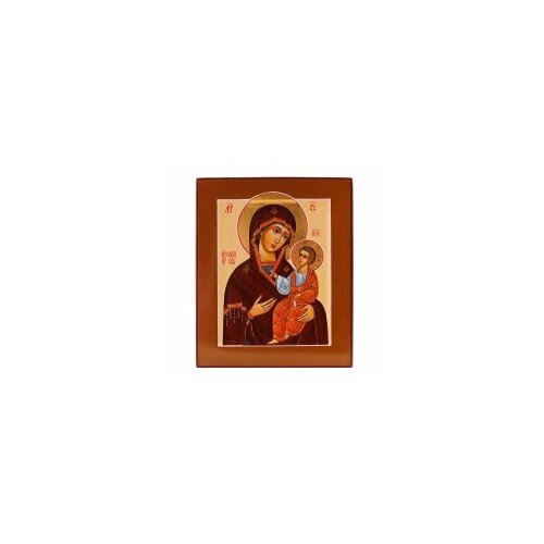 Икона живописная БМ Иверская 17х21 #87687 икона живописная бм иверская 17х21 87687