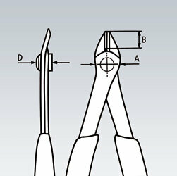 Бокорезы для электроники Knipex - фото №3